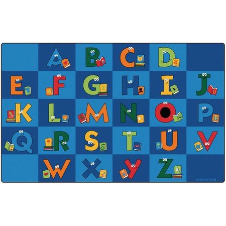 CARPETS FOR KIDS Reading Letters Library Rug 6234